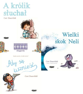 Doerrfeld 3 pakiet Królik - A Królik Słuchał / Aby Się Wznieść / Wielki Skok Neli