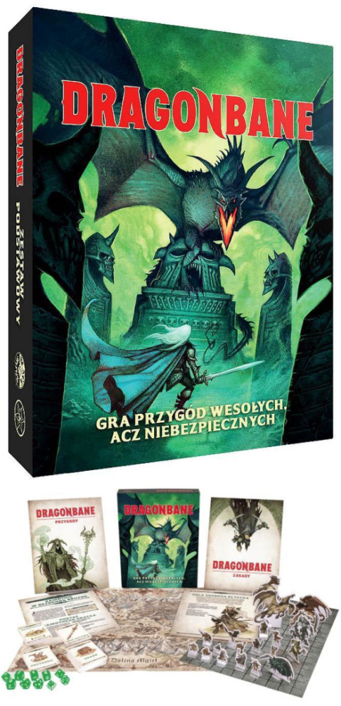 Dragonbane - Zestaw Podstawowy / startowy rpg Dragonbane - Zestaw Podstawowy / startowy rpg