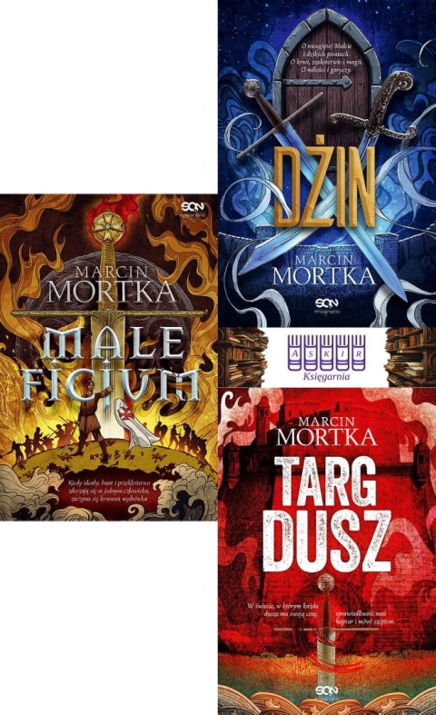 Mortka - Cykl Maltański - Maleficjum / Dżin / Targ Dusz Mortka - Cykl Maltański - Maleficjum / Dżin / Targ Dusz