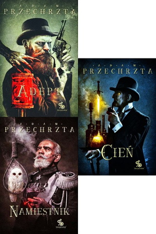 PRZECHRZTA - trylogia MATERIA PRIMA / Adept Cień pakiet