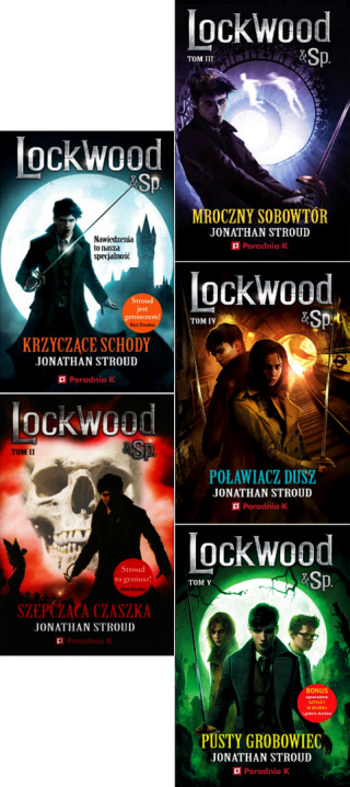 STROUD pakiet 5x LOCKWOOD I SPÓŁKA / Krzyczące Schody Poławiacz Dusz Pusty