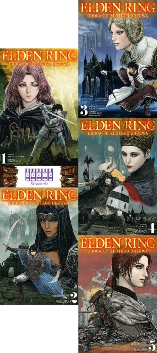 Tobita pakiet 5x Elden Ring - Droga Do Złotego Drzewa 1-5 Manga